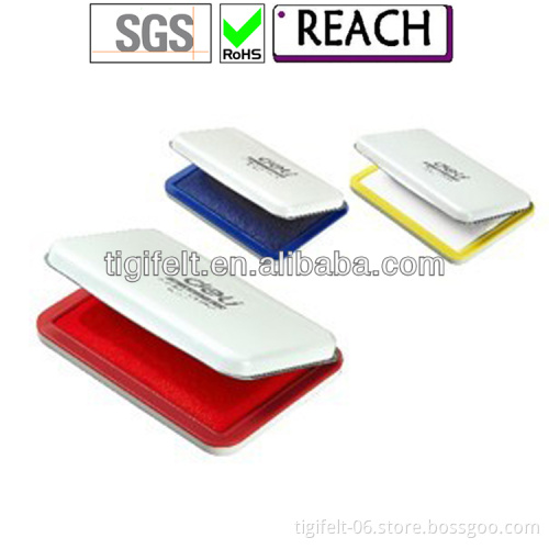 Stock Fabric Covered Felt Pads Stamp Pad